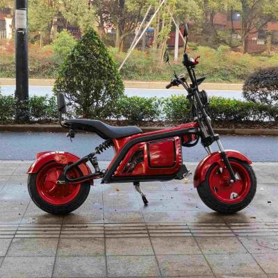 China YIDE unisex Scootercycle 2021 fat tire electric bike double battery electric scooters 1000W/1500W Citycoco for sale