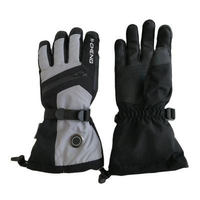 China 2021 new style fashion waterproof with battery heating gloves men for sale