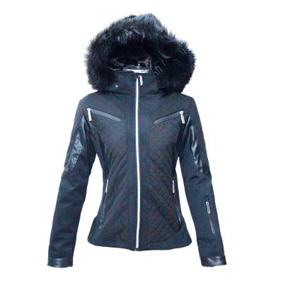 China 2020 New Style Breathable High Quality Waterproof Windproof Down Ski Garment For Women for sale