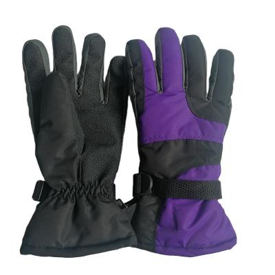 China 2021 new style fashion snow gloves waterproof cheap women for sale