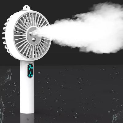 China Small Portable Handheld Maker Mini Cooler Sprayer Steamer Cooler Mini USB Fan Water Mist Fan for sale