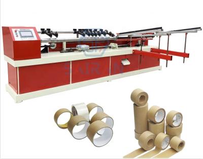 China Core paper recut the latest technology of automatic paper tube cutting machine has been exported to many countries around the world for sale