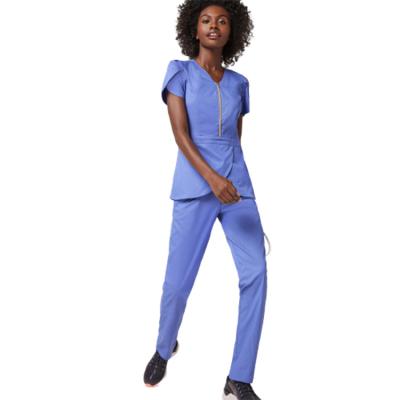 China Breathable Comfortable Breathable Women Nursing Scrub Uniform For Healthcare Professional for sale