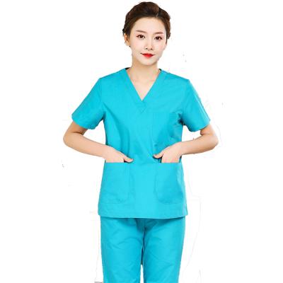 China Breathable Comfortable Medical Uniform Scrubs Nurse Medical Uniform Scrubs Uniform for sale