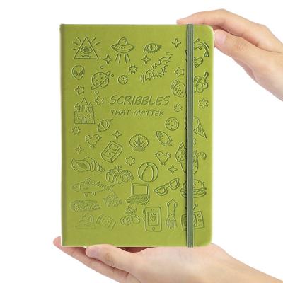 China Amazon A5 A6 Notebook Cute Stationery Printed Wholesale Cartoon Embossed Notebook Diary For Student Office School for sale