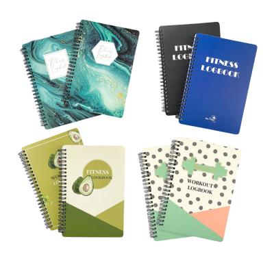 China Undated Spiral Notebook Diet Fitness Planner Disc Coil Daily Spiral Books A5 Setting Goals Habits Schedule Notebooks for sale