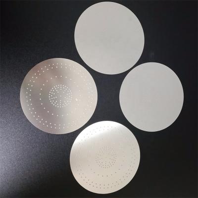 China Twill Weave Porcelain Micron 304 Stainless Steel 316L Chemical Etching Filter Disc for sale