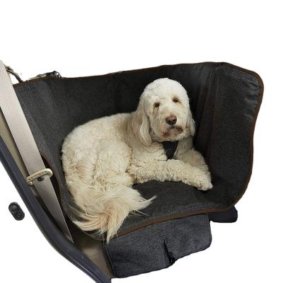 China Oxford Customized 27.5 Inch Water Resistant Cover For Pets Dogs Cats Hammock Protects Half Car Seat for sale