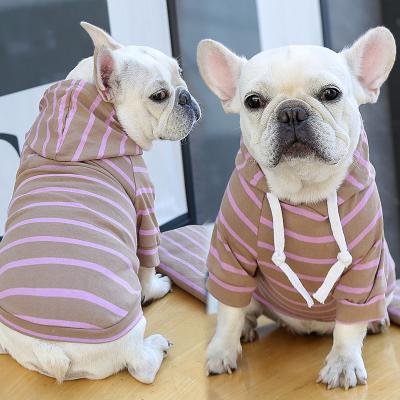 China Fashion Summer Fashion Pet Stripped Clothes Pet Clothing Good Quality And Accessories Coats And Jackets for sale