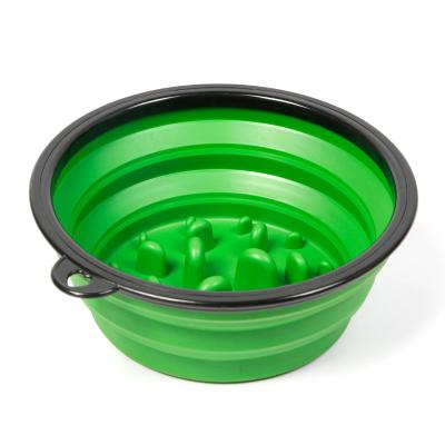 China Sustainable New Design Bend Up Eating Dog Slow Food High Quality 2022 Slow Bowl for sale