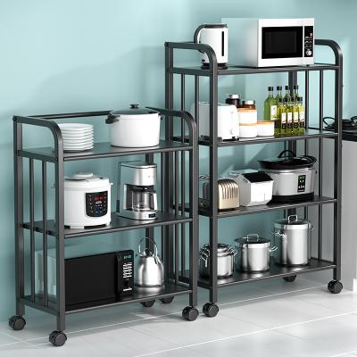 China 3 Tier Storage Sustainable Folding Shelves For Kitchen Storage Foldable Shelf Rack for sale