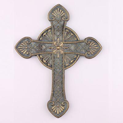 China Wall hanging wood cross for sale