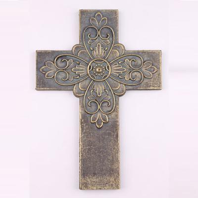 China Wall hanging wood cross for sale