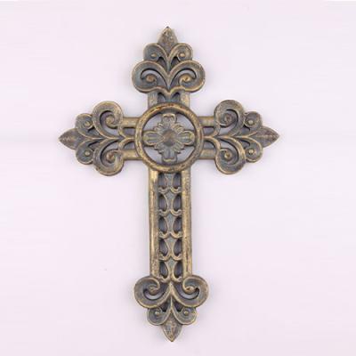 China Wall hanging wood cross for sale