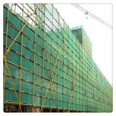 China HDPE 1.83M x 5.1M Scaffolding Netting Light Duty Plastic Green Construction Safety Netting For Playground for sale