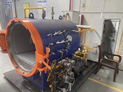 China Horizontal High Pressure Composite Autoclave Pressure Vessel Of Aircraft Making for sale