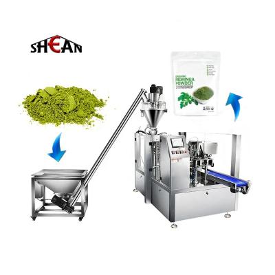 China Food Automatic vertical detergent powder flour spice powder Standing Up Premade Pouch Packing Machine for sale