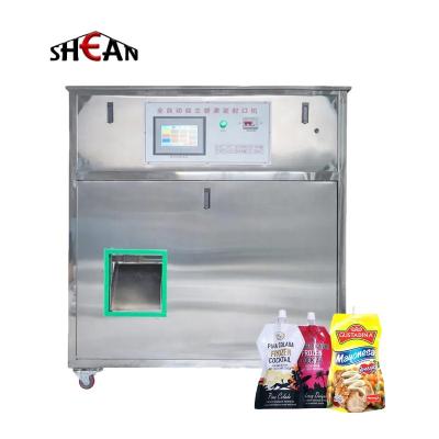 China Food Hot sale stand up pouch bag water fruit orange juice filling packing machine spout pouch filling machine for sale