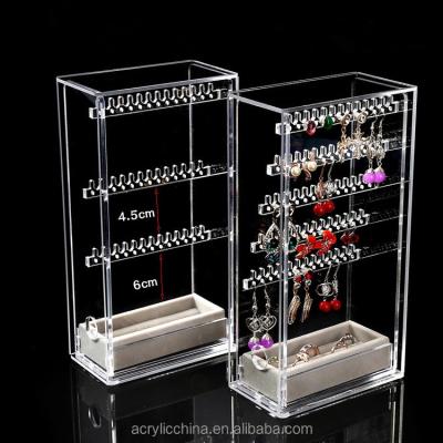 China 2018 Jewelry Display Stand Acrylic Fashion Earring Jewelry Display Stand,Acrylic Earring Stand for sale