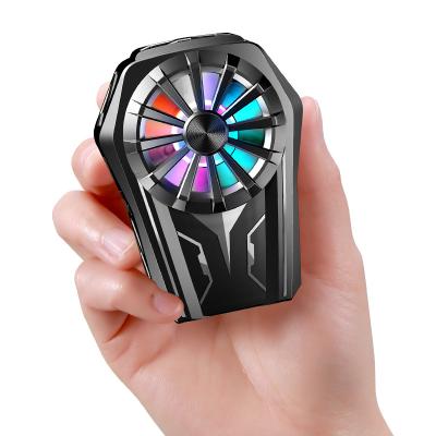 China Black Adjustable Mini Manual Smart Heatsink Mobile Phone Cooler Clip Fan For Game for sale