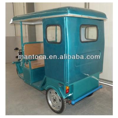 China Electric Cargo Motorized Tricycles Rickshaw Passenger Electric Adult Tricycle for sale