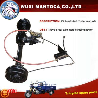 China Cargo Tricycle Spare Parts Rear Axle Propeller Oil Cutoff for sale