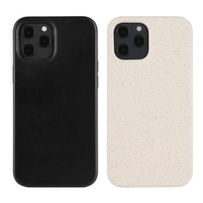 China Full Unique Style Ultra Thin Bamboo Fiber Biodegradable Compostable Mobile Cell Phone Case For iPhone 11 Pro Max for sale