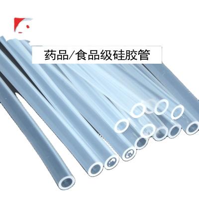 China Clear Wear Resistant Peristaltic Silicone Medical Grade Pump Silicone Tubing For Hospital Liquid Medicine Equipment for sale