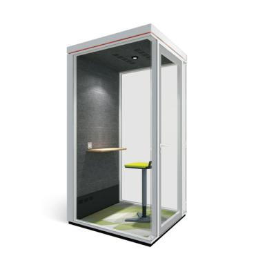 China Office Adjustable Private Sound Proof Acoustic Pods Sound Proof Booth Office Telephone Booth (Waist) Telephone Booth for sale