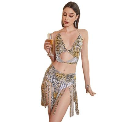 China Super hot new trend new QUICK DRY street parade culture crystal top women's festival birthday party skirt tops wom for sale