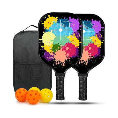 China Durable China Wholesale High Quality Carbon Fiber and PP Honeycomb  Pickleball Paddle racket for sale