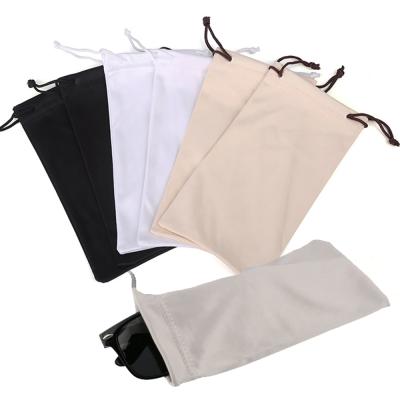 China Soft Pouch Bag/Sunglasses Microfiber Cloth Microfiber Unisex Eyeglass Wholesale Jewelry/Sun Glass Case for sale