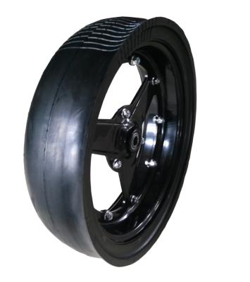 China Factory 16x4.5 inch gauge wheel with spoked steed wheel for sale