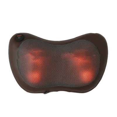 China With Heat Infrared Electric Car Battery Operate Vibrating Shiatsu Massage Kneading Pillow With Heating for sale