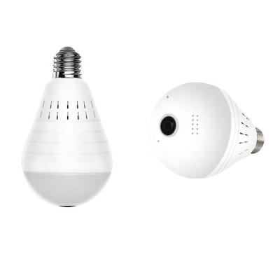 China 360 Degree WIFI 960P Audio Panoramic Fisheye Bulb Lamp Camera Wireless LED Security Light Panoramic Home Video Surveillance Two Ways for sale