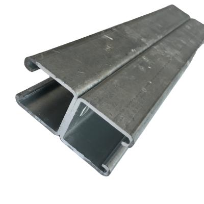 China Carbon Steel Double Welded Unistrute Channel Deep Back To Back Steel Single Channel for sale