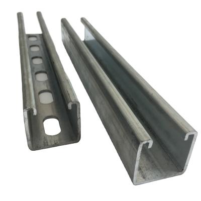 China Carbon Steel Pre-galvanized Cold Bending Structural Steel Channel C Purlins Dimensions for sale