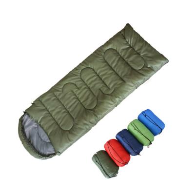 China 2.4KG Cold Weather Envelope Portable Outdoor Traveling Type Camping Increasing Comfort Adult Cold Weather Winter Single Sleeping Bags for sale