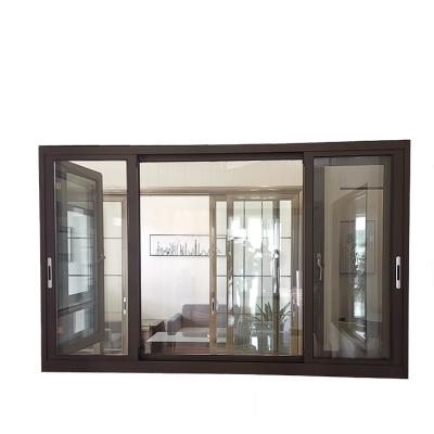 China Folding Screen Security Window Aluminum Casement 3x4 French Aluminum Window for sale