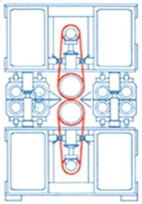 중국 630 mm 2 ft 2 머리 넓은 벨트 샌더 BSG2606RC를 측정하는 쌍방 판매용