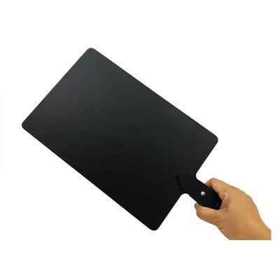 China Viable High Quality Black Portable Serving Trays for Wedding Decoration Dish for sale