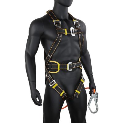 China High Strength Mountaineering Harness Rock Safety Rescue Top Quality Full Body Safety Belt-Harness for sale