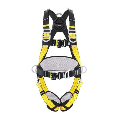 China High Strength Durable Using Low Price Outdoor Climbing Protection Safety Harness Rescue Construction for sale