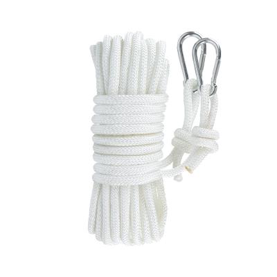 China Outdoor Clothesline Vitality White Soft Rope Clothesline 6mm Convenient Installation for sale