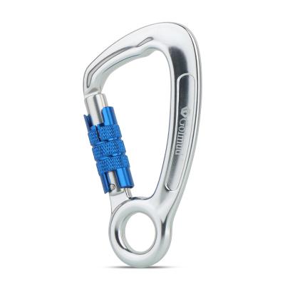 China Factory Customization Outdoor Climbing Aluminum Carabiner Climbing Snap Hook for sale