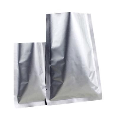 China 100pcs Moisture Proof In Stock 18x26cm 7x10.2in Heat Seal Flat Pack Mylar Sealed 3 Sides Bags Food Storage Pouch Aluminum Foil Vacuum Bag for sale