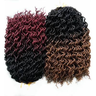 China Water Hesitant Wholesale Premium 100% Curly Fiber Synthetic Goddess Locs 18