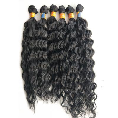 China Lisa Curly 6pcs /set Wholesale 100% Premium Fiber Bundles Weft Weave Extensions 100% Rose Cheap Synthetic Hot Double Wave Hair Extensions for sale