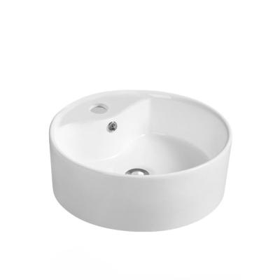 China Modern Whole sales Modern Art Simple Ceramic Wash Basin Smooth surface Bathroom sink wash sink CE CUPC sink for sale