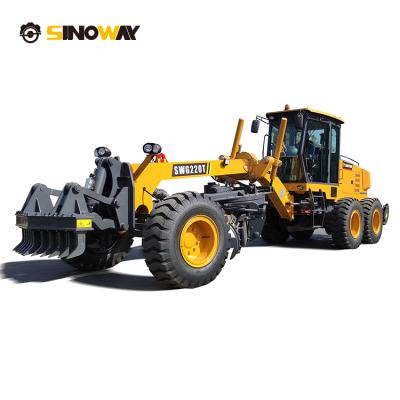 China New Medium Farms Grader 220HP Machine With Road Construction Hot Sale Parts for sale